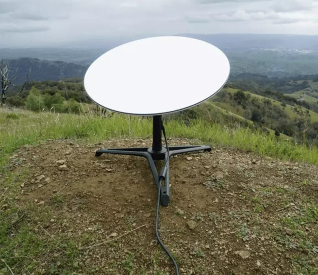 Приемная спутниковая антенна от Илона Маска